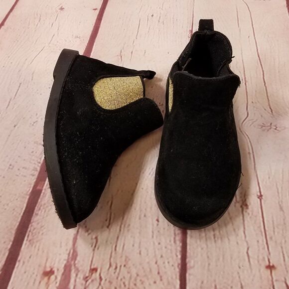 black/gold booties 6  - Picture 1 of 6